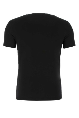 Black stretch cotton t-shirt TOM FORD (T4M081040)