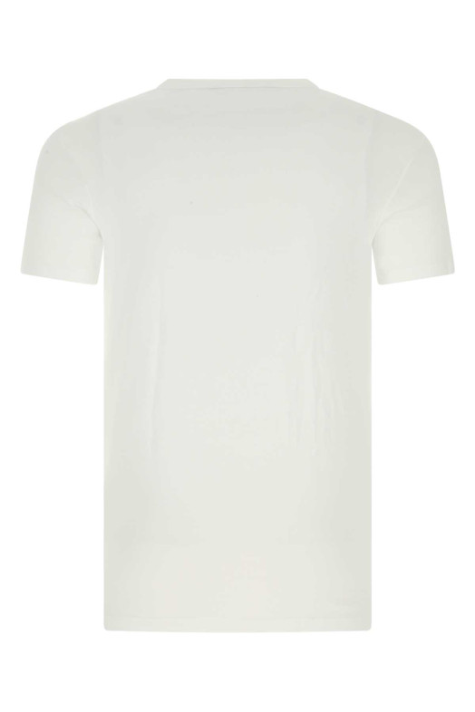 Белая футболка из эластичного хлопка TOM FORD (T4M081040)