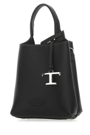 Black leather micro handbag BLUE TOD'S (XBWAPAT9000QRI)