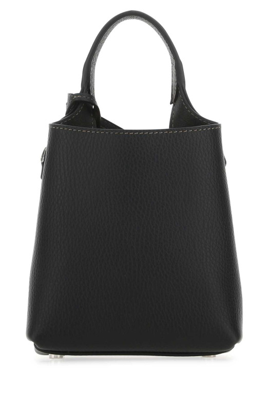 Черная кожаная микросумочка BLUE TOD'S (XBWAPAT9000QRI) TOD'S