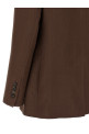 Двубортный блейзер Коричневый BRUNELLO CUCINELLI MH1267094C9284