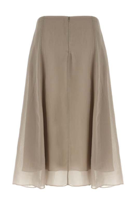 Юбка «Круг» Белая MF940G3877C9593