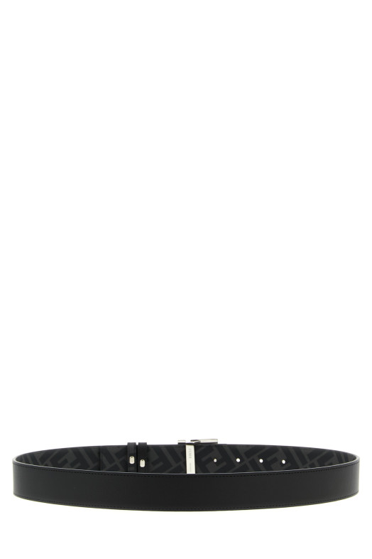 'FF' reversible belt Black