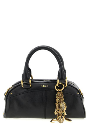 'Bowling piccola' handbag Black