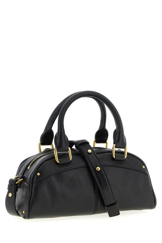 'Bowling piccola' handbag Black