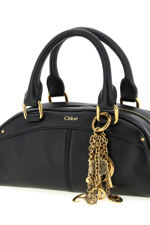 'Bowling piccola' handbag Black