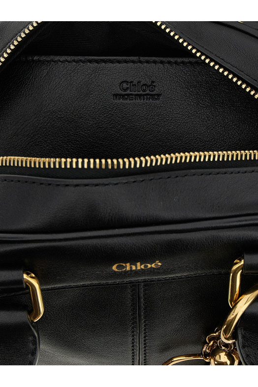 'Bowling piccola' handbag Black