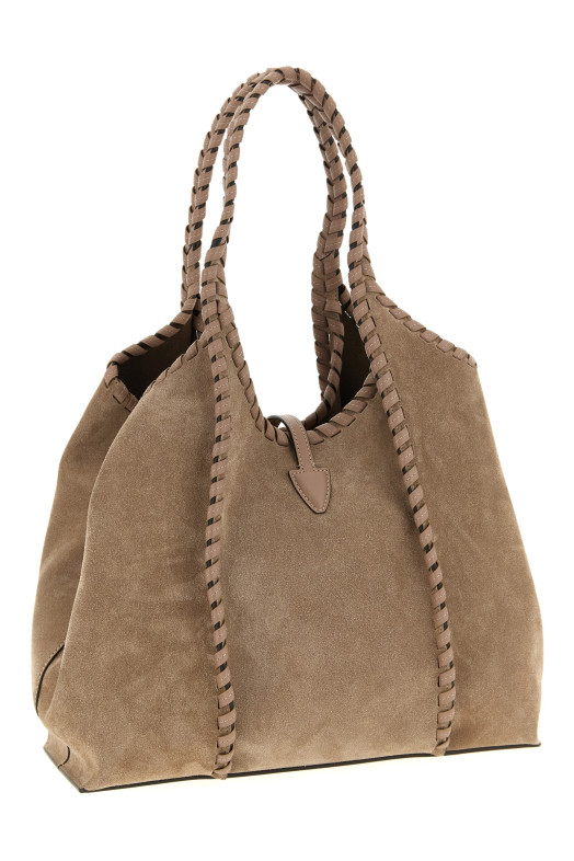 'T Timeless' medium shoulder bag Brown