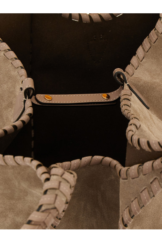 'T Timeless' medium shoulder bag Brown