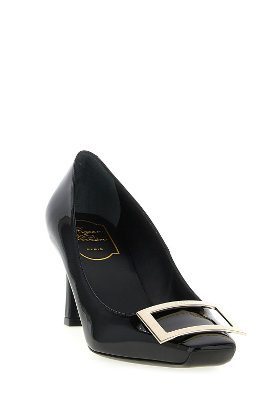 'Trompette' pumps Black