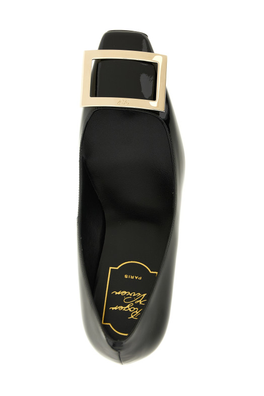 'Trompette' pumps Black