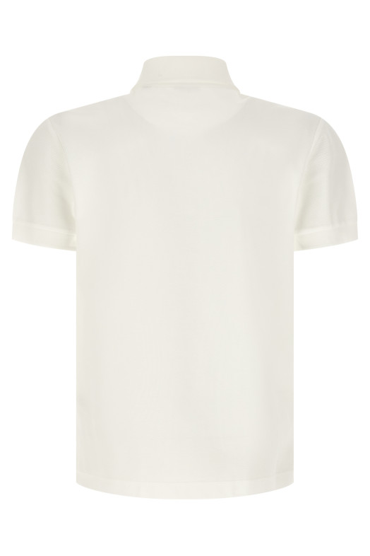 Embroidery polo shirt Beige