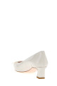 'Trompette' pumps White