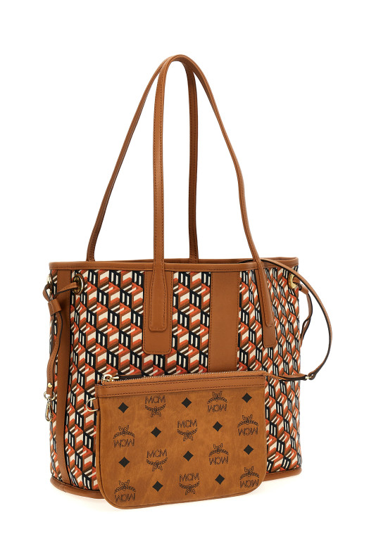 Небольшая двусторонняя сумка для покупок «Liz» коричневого цвета MWPEALR06CO