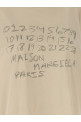 Футболка с принтом Бежевая MAISON MARGIELA S51GC0544S24575119