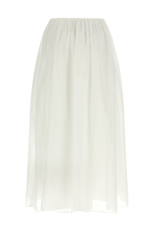 Багатошарова спідниця Біла BRUNELLO CUCINELLI M0F91G3967C100