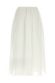 Багатошарова спідниця Біла BRUNELLO CUCINELLI M0F91G3967C100