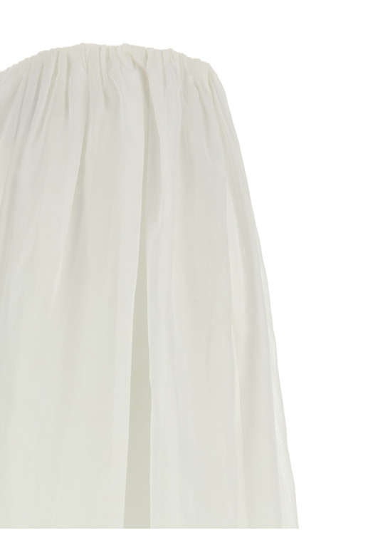 Багатошарова спідниця Біла BRUNELLO CUCINELLI M0F91G3967C100