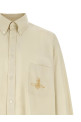 'oversized' shirt Beige