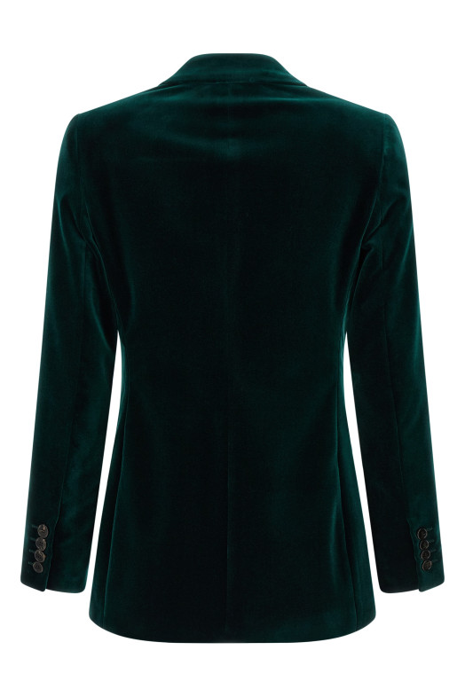 Бархатный блейзер Green GUCCI 849749Z7AZS3089
