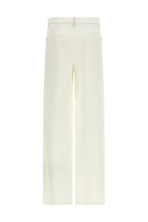 Бавовняні штани Бежеві BRUNELLO CUCINELLI ML996P4053C1101