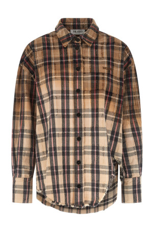 Рубашка в клетку, разноцветная THE ATTICO 251WCH00004835