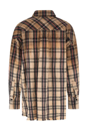 Рубашка в клетку, разноцветная THE ATTICO 251WCH00004835