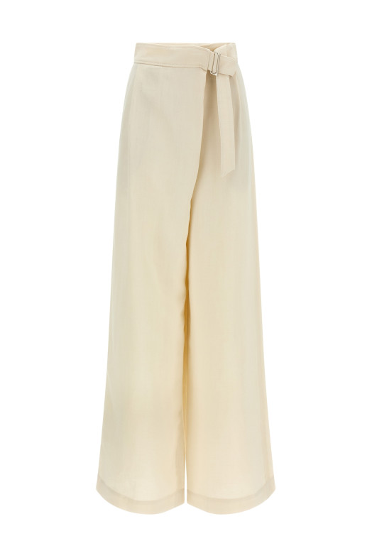 Крестообразные штаны Белые BRUNELLO CUCINELLI MH126P9207C579