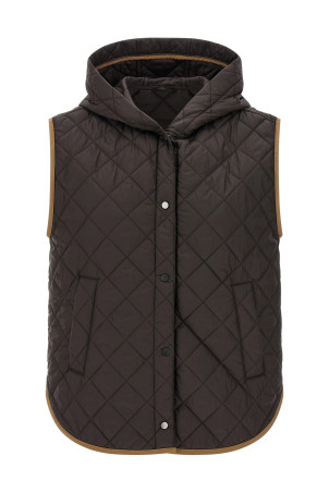 Padded vest Gray