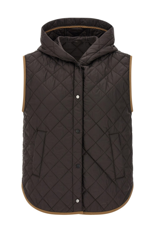 Padded vest Gray