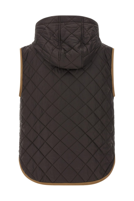Padded vest Gray