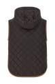 Padded vest Gray