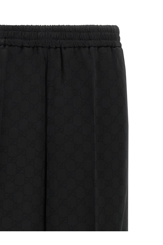 'GG' pants Black