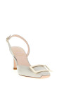 'Trompette' slingback White