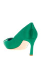 'Trompette' pumps Green