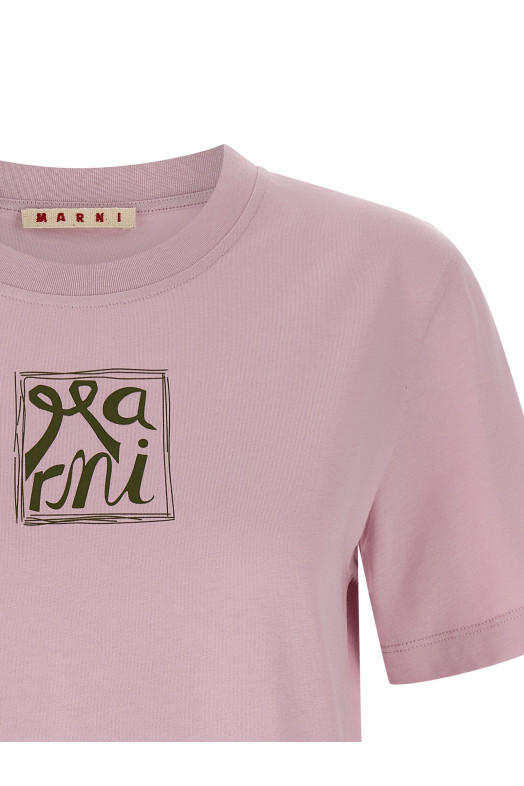 Printed T-shirt Pink