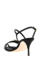 'Mini flower strass' sandals Black