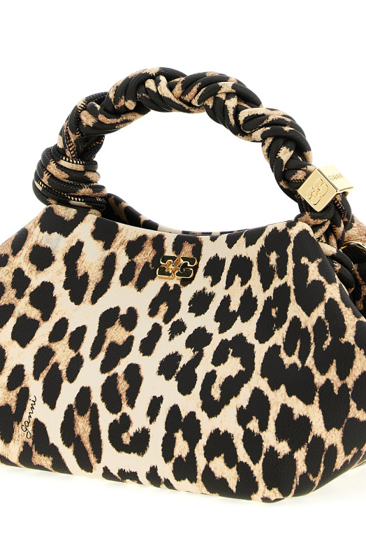 Сумка «Small Bou Bag Leopard» коричневого цвета B2100039859
