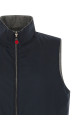 Двусторонняя нейлоновая жилетка Синяя KITON UW2305V0820H01003