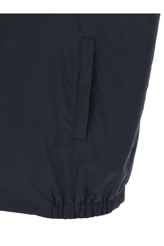 Двусторонняя нейлоновая жилетка Синяя KITON UW2305V0820H01003