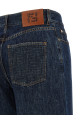 'FF' padded jeans Blue