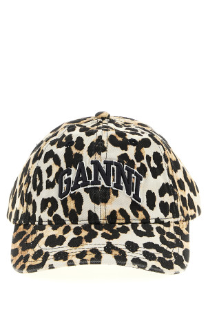 Embroidery cap Brown