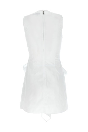 'W/Bow' dress White