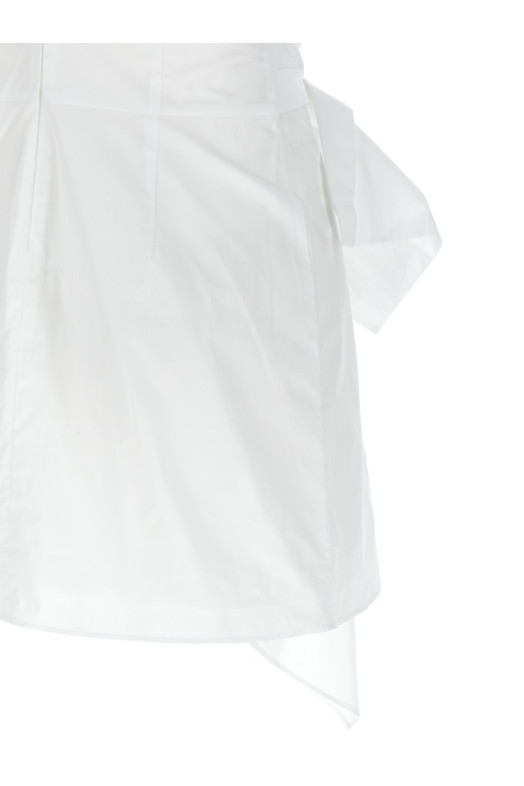 Платье «W/Bow» Белое 115302400400