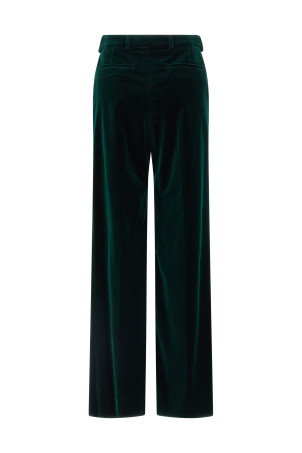 Velvet pants Green