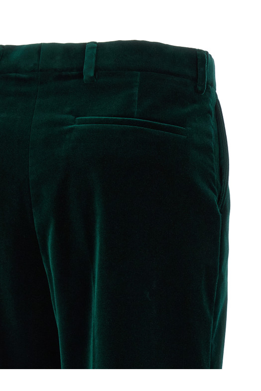 Брюки из вельвета Зеленые GUCCI 851051ZJV753089