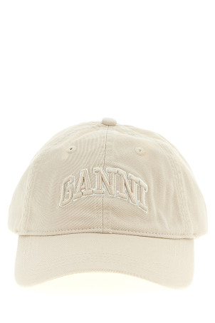 Embroidery cap White