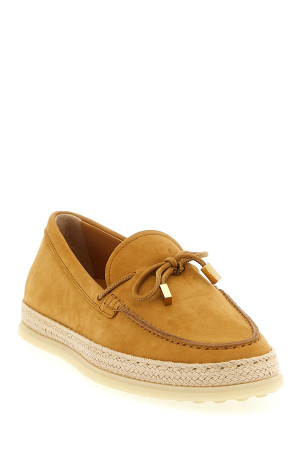 'Gomma Rafia 92K' loafers Beige