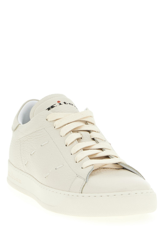 Leather sneakers White