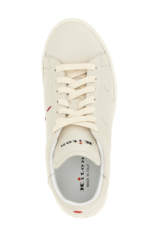 Leather sneakers White